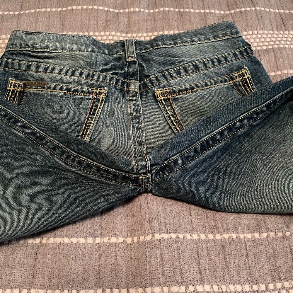 Ariat Boy's Relaxed Fit Denim Jeans - Picture 9 of 12